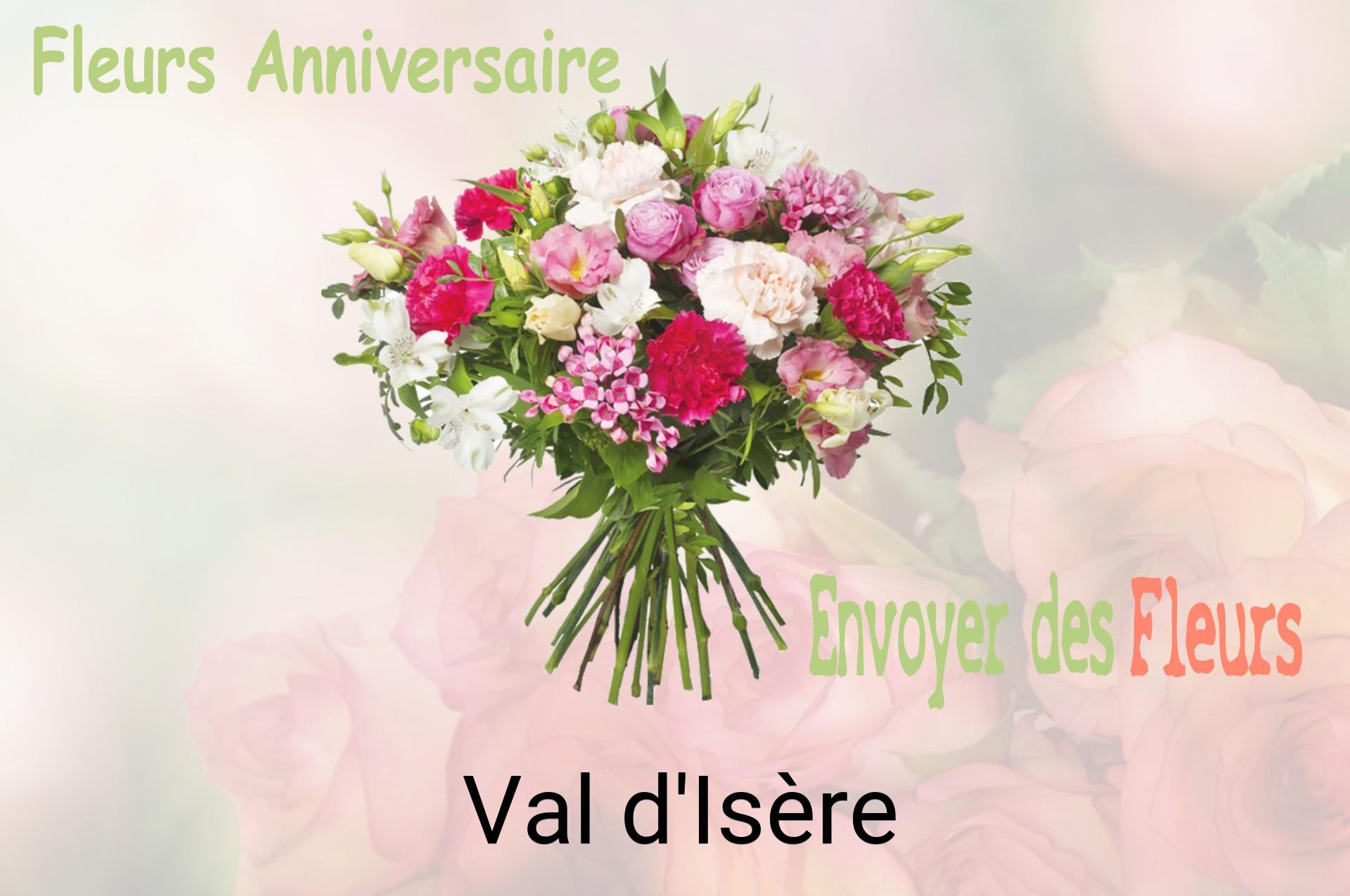 Bouquet de fleurs d’anniversaire livré à Val-d'Isère