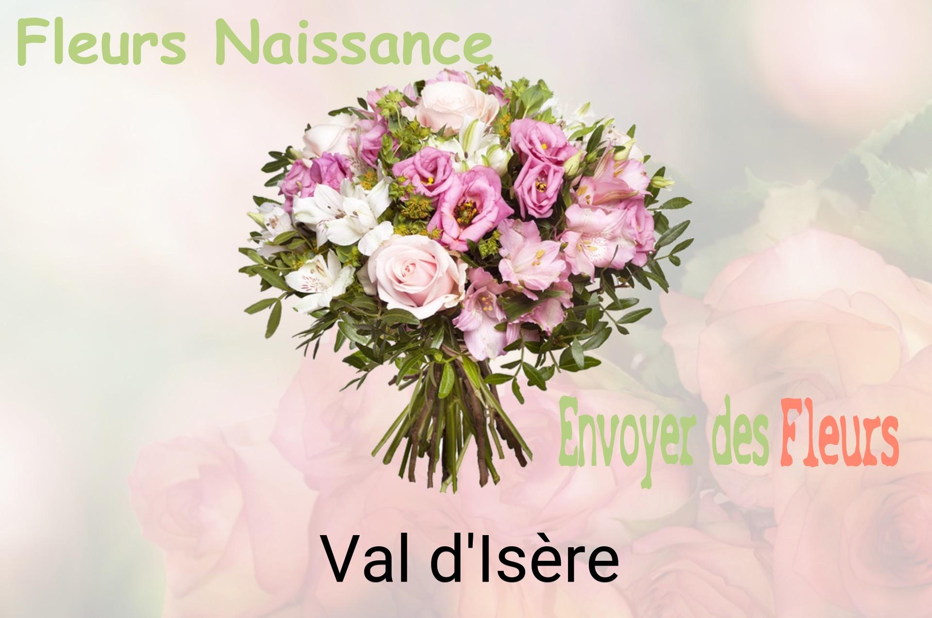 Bouquet de fleurs de naissance livré à Val-d'Isère